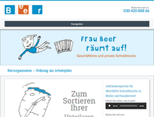 Tablet Screenshot of beer-sortierservice.de